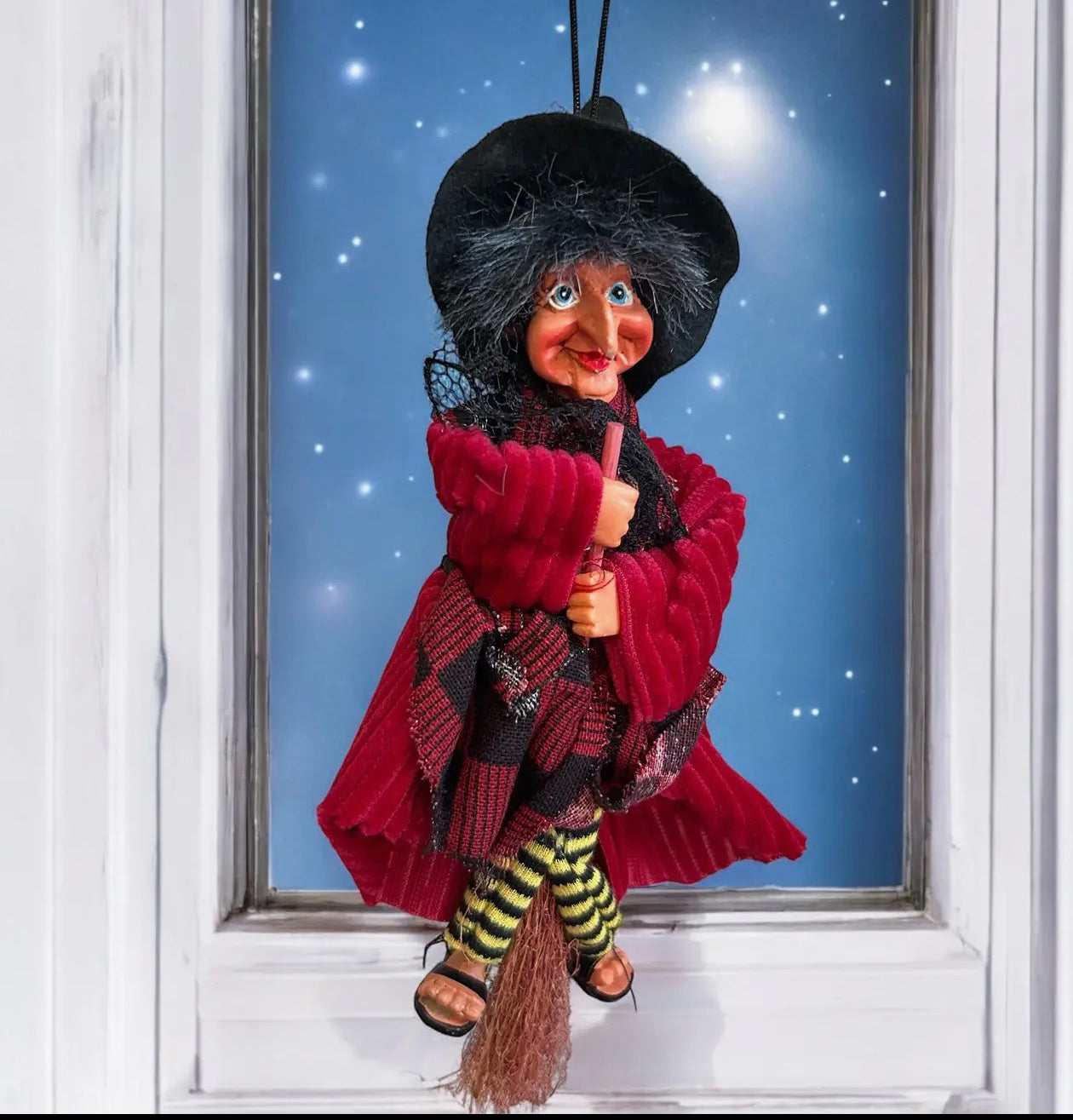 Hanging Kitchen Witch β Protection & Good Luck
