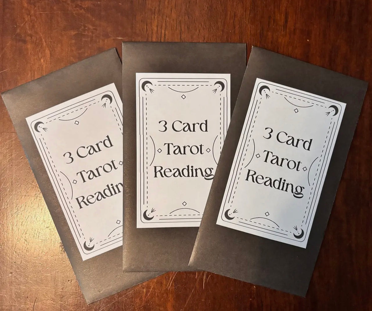 🔮 Three-Card Tarot Reading (Past • Present • Future)