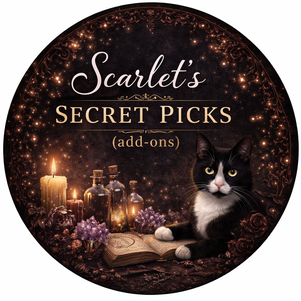 Scarlet’s Secret Picks
Add-On🐾