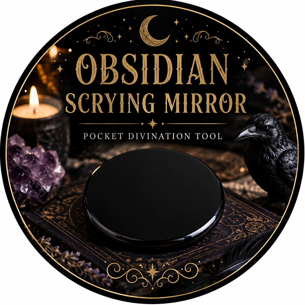 ๐ Obsidian Scrying Mirror ๐ฎ