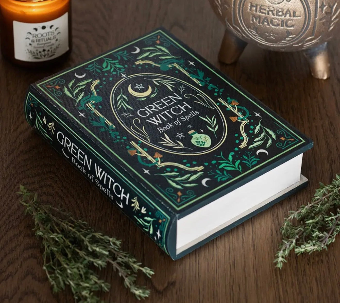 ✨ Witchy Storage Book Box