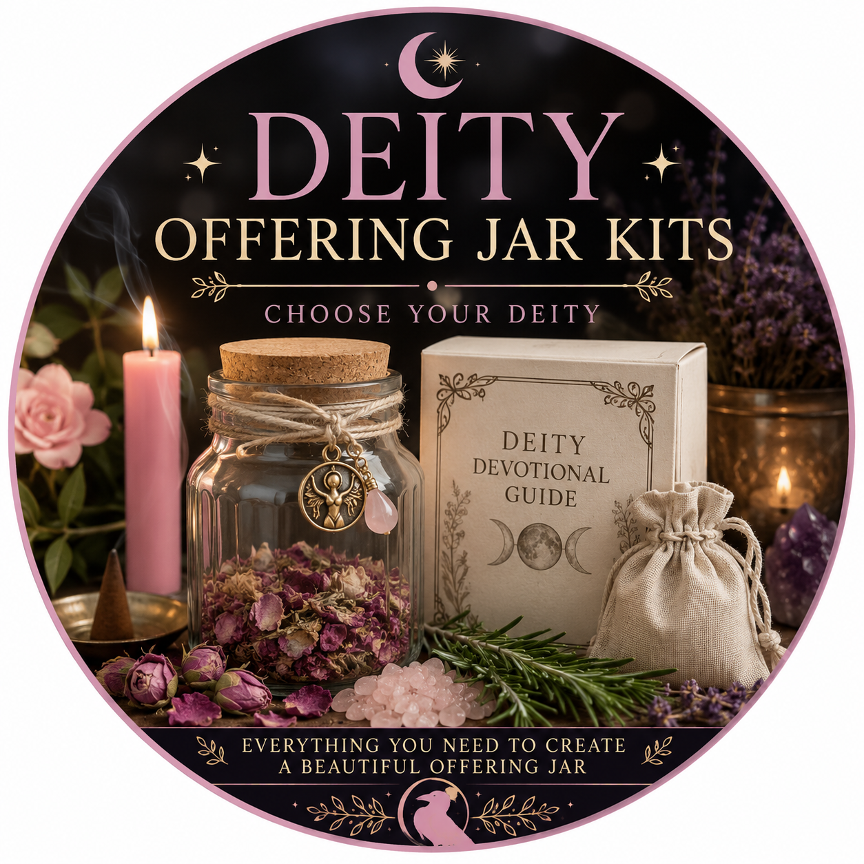 🌙 Deity Offering Jar Kits